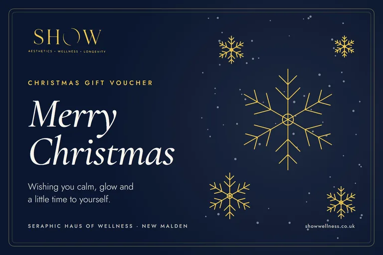 SHOW gift voucher cards for Christmas, birthdays and Valentine's Day